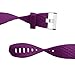 Vancle Bands for Fitbit Charge 2 Special Edition, Adjustable Replacement Accessory Sport Wrist Band (No Tracker), Plum, Large