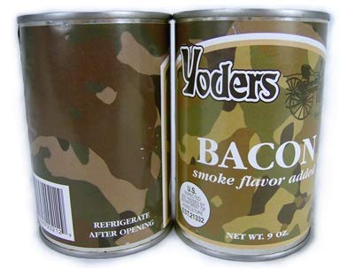 1/2 Case (6 Cans) Yoder's Premium Canned Bacon