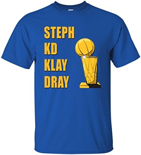 Radical Apparel Royal Golden State Championship Steph KD Klay Dray Shirt