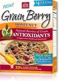 Grain Berry Cereal, HONEY NUT OATS, (The Silver Palate), 12 OZ (Pack of 4)