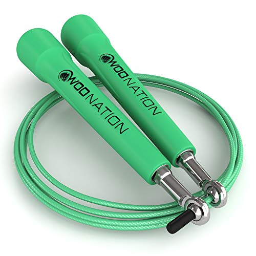 WOD Nation Speed Jump Rope Blazing Fast Jumping Ropes Endurance