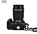 JJC NS-Q2 Neoprene Camera Strap, Quick Release Rapid Shoulder Neck Sling Strap Belt, w/Quick-release Clips 2 Zippered Pockets, Compatible with Canon Fuji Nikon Olympus Panasonic Pentax Sony Camera