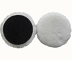 GRACEFUR Lambs Wool Polishing Buffing Pad Hook and