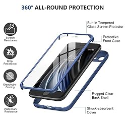 Miracase Case with Built-in Glass Screen