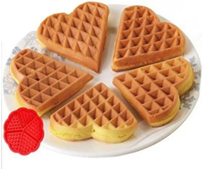 Originally 5 the heart-shaped waffle mold circular nestle cake mould checkered cake mould
