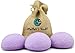 Organic Exfoliating Premium Konjac Sponges + Free Burlap Travel Case + Charity Donation – All Natural Beauty Supply Prevents Breakouts While Exfoliating & Toning for a Better Complexion