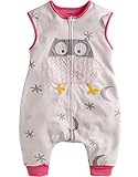 Vaenait Baby Kids Boys 1-7Y Double Cotton Wearable Blanket Sleepsack Cotton Owl