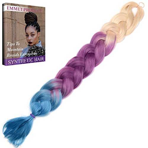 Emmet Jumbo Braiding Unfolding Length 82 Kanekalon Ultra Braids