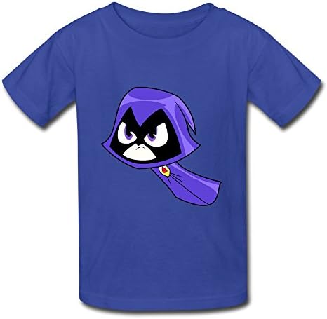 AOPO Teen Titans Comic T-shirt For Kids Unisex X-Large RoyalBlue