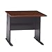 Bush Business Furniture Series A 36W Small Desk in Hansen Cherry and Galaxy, Compact Computer Table for Home or Professional Office
