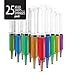 Deke Home - Jello Shot Syringes 25 Pack (2oz) Reusable Drink Party Seringe, Alcohol Shots. Perfect Supplies for Halloween, Bachelor, College Party, Drinking Game, Summer Fun