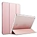 iPad mini Case, iPad mini 2 Cover, Supstar Slim-Fit Folio with Auto Wake/Sleep Smart Stand Magnetic PU Leather Hard Case for Apple iPad mini 1/2/3 - Rose Gold