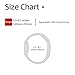 UMTELE Soft Silicone Replacement Strap with Rose Gold Frame for Fitbit Blaze Smart Fitness Watch, Small, Black