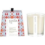 Lucia Votive, Damask Rose and Cypress, 0.18 Ounce