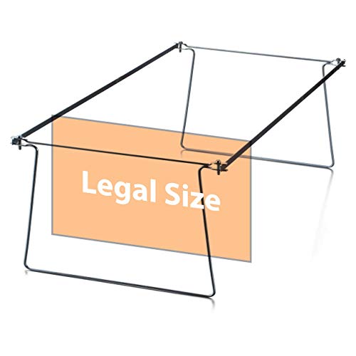 Officemate OIC Hanging File Folder Frames, Legal Size, Steel, Box of 6