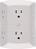 GE Grounded Adapter-Spaced 6-Outlet Tap, 50759 (Tools &amp; Home Improvement)