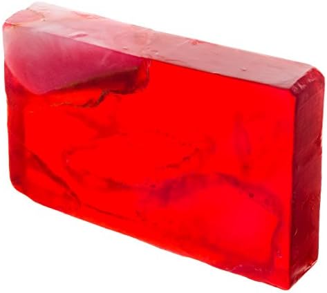Handmade Organic All Natural Soap Bar for All Skin Types with Essential Oils - Ruby Watermelon Scented - 5 ounces