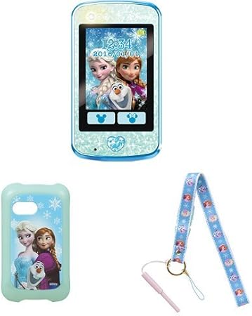 Amazon ディズニー キャラクター Magical Pod マジカルポッド ブルー 専用ケース タッチペン付ストラップセット 電話 携帯電話 おもちゃ