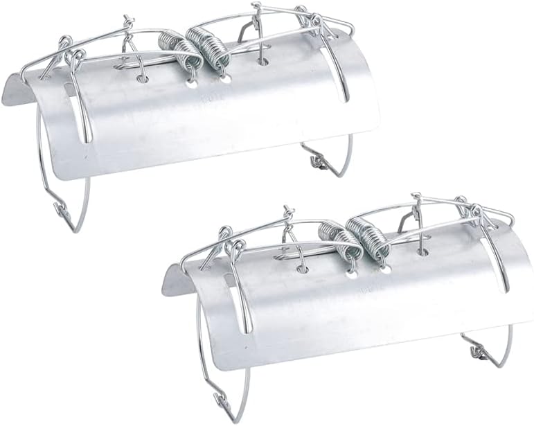 PestExpel® Tunnel Mole Vole Trap 'Duffus Type' 2 Pack