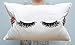 Signatives Eyelash pillow case set - Girlfriend Gifts - Sleeping Eyelashes - Bedroom Decor - Pillowcase For Her - 30X19.7 Inches - Single Pillowcase
