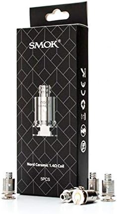 5pcs Replacement N-O-R-D |Ceramic - 1.4Ω| Mesh - 0.6Ω| Regular - 1.4Ω| (Ceramic - 1.4Ω)