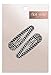 Kitsch Clip Snap Rhinestone | Snap Clips for Hair | Hair Snap Clips | Metal Snap Hair Clips | for Women | Snap Hair Clip | Barrette | 2 Count | Hematite