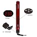 VAV Professional Hair Straightener 1 Inch Flat Iron Ceramic Tourmaline Plate Instant Heat Up Temp Adjustable 285°F-450°Fthumb 2