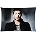 supernatural Dean Winchester Custom Pillowcase Pillow Sham Queen Size Pillow Cushion Case Cover Two Sides Printed 20x26 Inches