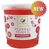Apex Tea Zone Strawberry Popping Pearls 7lbs Jar