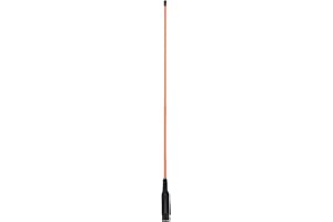 Pomya Handheld GPS Aerial SMA Male Long Range Antenna 136174MHz 400470MHz, Flexible 39cm High Gain Replacement for Alpha 50 1