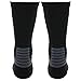 adidas Unisex-US Traxion Menace Crew Football & Basketball Sock (1-Pair), Black/White/Onix/Dark Grey, 6.5-9