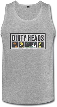 CXone Dirty Heads Band Members Tank Top For Mens HeatherGray L