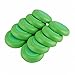 6MILES 60 PCS Safety EVA Foam Soft Refill Discs Bullet Darts Equipment Set for Nerf Vortex Blaster Praxis Nitron Vigilon Proton Ammo Toy Gun Parts Play Game (Green)