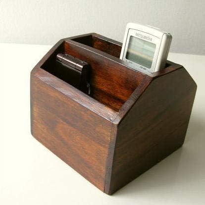 Amazon シンプルでお洒落なデザインの木製リモコンラック リモコンスタンド 小物入れ シーシャムリモコンbox Kan6401 リモコンラック オンライン通販