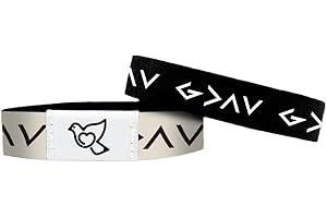 KUMAMART Bible Verse Bracelets Wearable Bible Bracelet with NFC Christian Bracelet Bible Verse Bracelets for Women Men Inspirational Bible Verse Bracelet