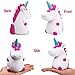 HORSE Kawaii Jumbo Unicorn Squishy Slow Rising Sweet Scented Vent Charms Kid Toy Hand Toy Stress Relief Toy, decorative props Doll Gift Fun Large (Pink Unicorn Hippo)