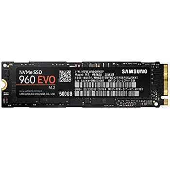 Samsung 960 EVO Series - 500GB NVMe - M.2 Internal SSD (MZ-V6E500BW)