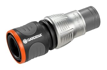 GARDENA Premium Schlauchverbinder 13 mm (1/2') - 15 mm (5/8'): Adapter für Wasserhähne, hohe Schlauchhaltekraft, frostsicher,