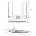 Wifi Router EDUP Wireless Router AC1200Mbps High Speed Dual Band 5GHZ / 2.4GHZ Long Range Smart Wifi Box with 5Dbi External Antennas