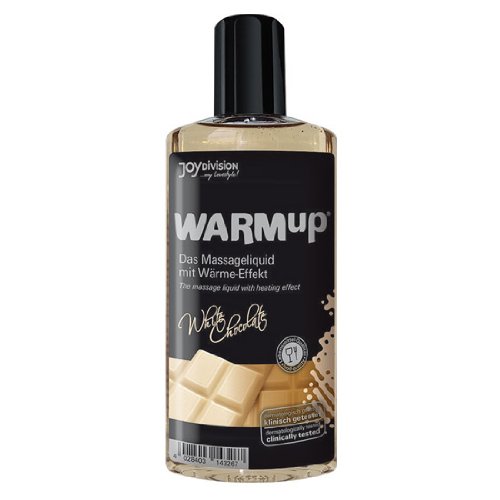 WARM UP OLIO MASSAGGIO EROTICO gusto cioccolato bianco warm up, olio massaggio erotico