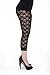 Unique Styles Lace Capri Leggings Tights - Assorted Styles & Colors, Black, Large
