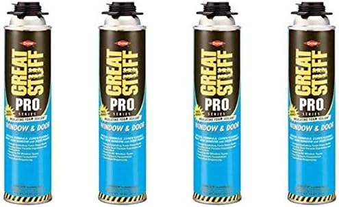 GREAT STUFF PRO Window & Door 20 oz Insulating Foam Sealant (Fоur Расk, Yellow)