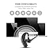 Bluetooth Headset, Hands Free Wireless Earpiece V 5.0 with Mic- Mute Switch, Noise Reduction Bluetooth in-Ear Headset for Driving Office Running Support for iPhone Samsung Huawei and Other Smartphones