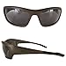 Vuarnet Extreme VE5007 Athletic Sport Wrap Sunglasses Grey Grey Smoke Lens