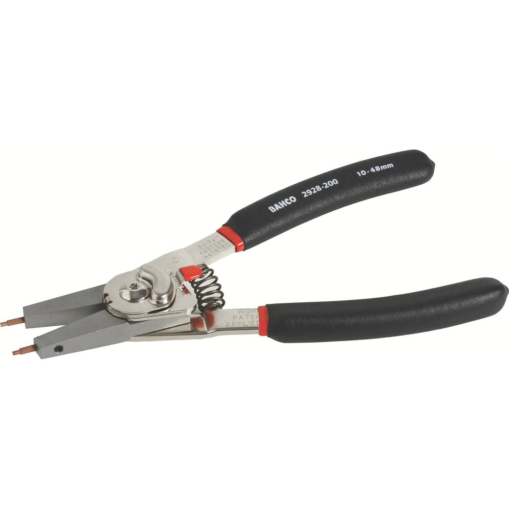 Best Price Square CIRCLIP PLIER, 8-25 INT, 3-25 EXT 2928-160 By BAHCO