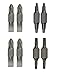 Klein Tools 32482+32483+32484+32485 2PK MixedSet PH, Slotted, Torx, Sq 8PC ¼