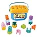 JOYIN Baby Nesting Stack Cups Stack-Up Blocks Cubes Alphabet and Numbers Color Shape Sorting Baby Educational Activity Toys with Portable Case