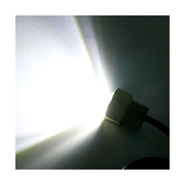 Amarine-White-Cree-LED-Boat-Drain-Plug-Underwater-Light-3WX3W-Garber-fishing-Swimming-Diving-12-NPT-White