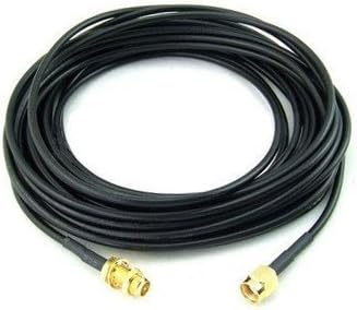 Sunnyillumine 5M Antenna RP-SMA Extension Cable for Wi-Fi Wi Fi Router