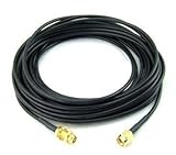 Sunnyillumine 5M Antenna RP-SMA Extension Cable for Wi-Fi Wi Fi Router